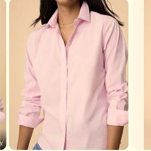 UNTUCKit Women's Size 8 Coral Pink, 100% cotton